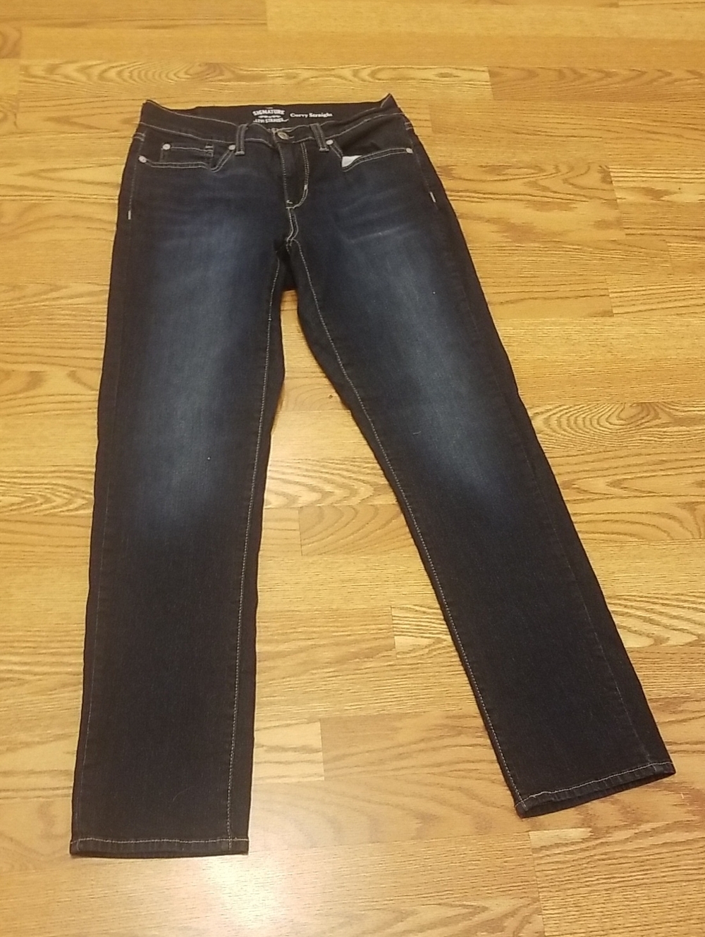 Signature by Levi Strauss Dark Blue Skinny Jeans